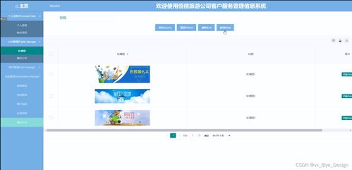 恒信旅游公司客戶服務管理信息系統的設計與實現